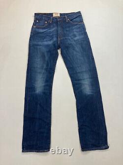 Jean LEVI'S 505 Édition Limitée W32 L34 Bleu en excellent état pour hommes