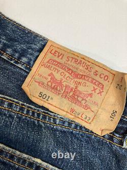 Jeans LEVI'S 501 Édition Limitée W29 L30 Bleu en Excellente Condition pour Homme