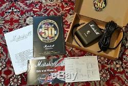 Jvm1c Marshall Boxed Mint Condition 1w Rare Limited Edition 50e Anniversaire Au Royaume-uni