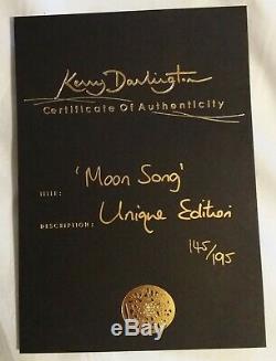 Kerry Darlington Photo Moon Chanson Limited Edition 145/195 Excellent État