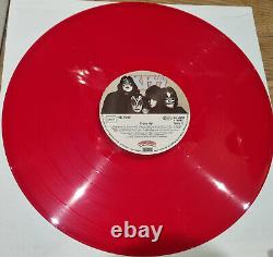 Kiss Dynasty 1979 Edition Limitée Vinyle Rouge Avec Affiche! Rare État Vg+