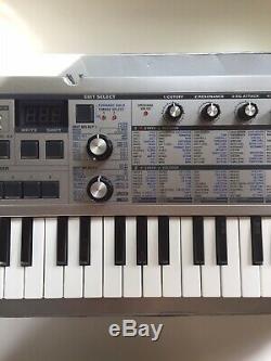 Korg Microkorg Limited Edition Argent Synthétiseur, Excellent État