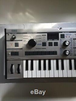 Korg Microkorg Limited Edition Argent Synthétiseur, Excellent État