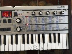 Korg Microkorg Limited Edition Argent Synthétiseur, Excellent État