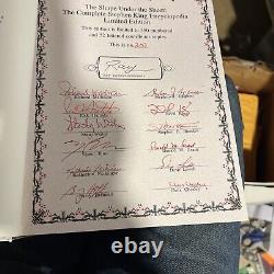 L'Encyclopédie complète de Stephen King signée en édition limitée: La forme sous les draps