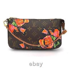 LV - Édition Limitée - Pochette Accessoires Stephen Sprouse Roses Bon état