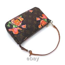 LV - Édition Limitée - Pochette Accessoires Stephen Sprouse Roses Bon état