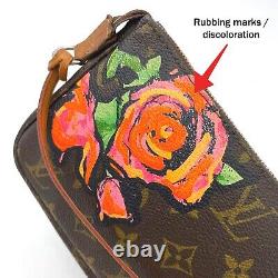 LV - Édition Limitée - Pochette Accessoires Stephen Sprouse Roses Bon état