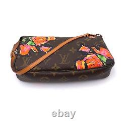 LV - Édition Limitée - Pochette Accessoires Stephen Sprouse Roses Bon état