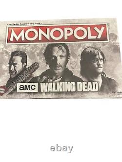 Le Monopoly The Walking Dead 2017 Édition Limitée AMC en condition menthe jamais joué