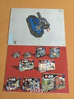 Lego 7664 TIE CRAWLER Édition Limitée STAR WARS 100% Complet. ÉTAT NEUF