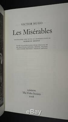 Les Misérables Limited Edition Relié En Cuir, Très Bon État Du Livre, Victo