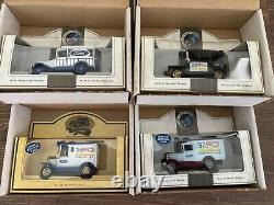 Les voitures miniatures FCI Ford en fonte X4 édition limitée dans leur boîte en parfait état.