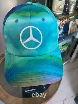 Lewis Hamilton 2022 Casquette à visière ronde édition limitée Miami en parfait état Menthe