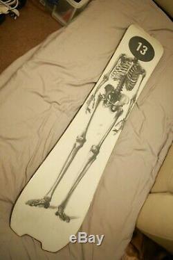 Limited Edition Burton Skeleton Key Double Du Snowboard 158cm Bon État