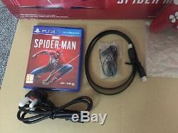 Limited Edition Rouge Étonnant Marvels Spider-man 1tb Ps4 Pro Pristine Condition