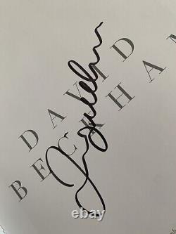 Livre signé par David Beckham 183/500 édition limitée en parfait état