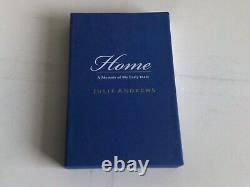 MAISON par JULIE ANDREWS ÉDITION LIMITÉE SIGNÉE RARE EN EXCELLENT ÉTAT