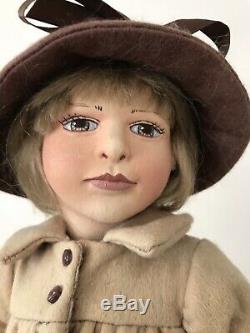 Maggie Elizabeth Iacono Felt Doll 16 Limited Edition In Box Condition Belle