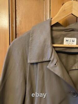 Manteau Mac en cuir de l'édition limitée MIH JEANS Taille L en très bon état