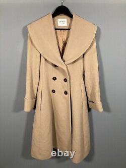 Manteau en laine HOBBS ÉDITION LIMITÉE Taille UK10 En excellent état Femme