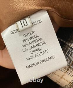Manteau en laine HOBBS ÉDITION LIMITÉE Taille UK10 Très bon état pour femme
