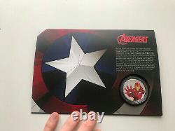 Marvel, Avengers, Iron Man Coin, Edition Limitée, Argent, #514 État De La Monnaie