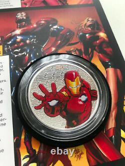 Marvel, Avengers, Iron Man Coin, Edition Limitée, Argent, #514 État De La Monnaie