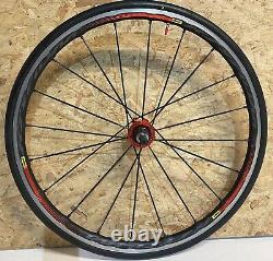 Mavic Ksyrium Pro Ltd Red Edition Road Bike Wheelset & Tyres Great Condition