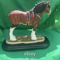 Meilleur cheval de race édition limitée, 0\34 figurine d'ornement en bon état