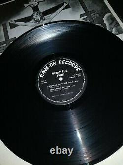 Mercyful Fate Ep 1er Presse Blanc Boarder Nm Insert Condition Inclus