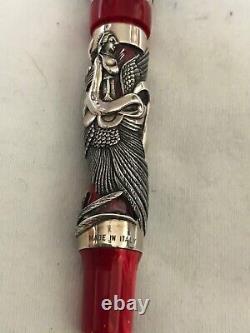 Montegrappa Edition Limitée De 1912 Funtain Pen, 18k Nib-vg Condition Moyenne