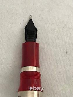 Montegrappa Edition Limitée De 1912 Funtain Pen, 18k Nib-vg Condition Moyenne