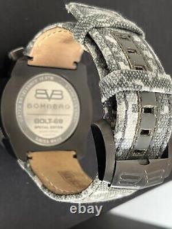 Montre BOMBERG BOLT 68 Édition Limitée Quartz GMT Homme En excellent état