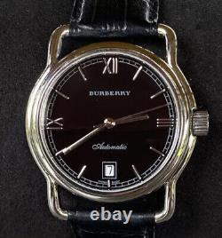 Montre automatique pour homme Burberry BU1207 Très rare en excellent état, PDSF 995 £