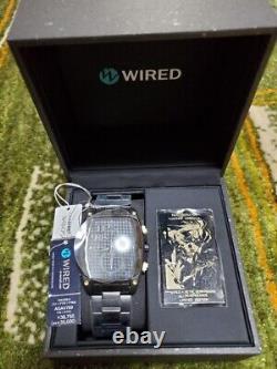 Montre en édition limitée WIRED × METAL GEAR RISING en état neuf, expédiée depuis le Japon