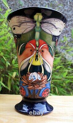 Moorcroft HOMEMAKES Vase Forme 87/6 Édition Limitée 21/150 Prix de Vente 495 £