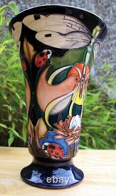 Moorcroft HOMEMAKES Vase Forme 87/6 Édition Limitée 21/150 Prix de Vente 495 £