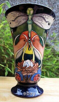 Moorcroft HOMEMAKES Vase Forme 87/6 Édition Limitée 21/150 Prix de Vente 495 £