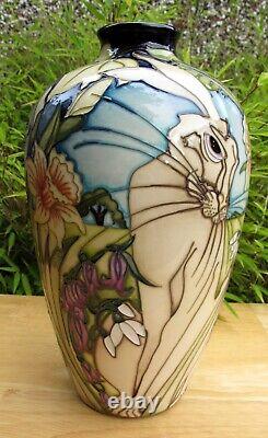 Moorcroft Rare Hare Forme De Vase 25/9 Edition Limitée 6/25 Première Qualité Prix De Vente Conseillé 995 £