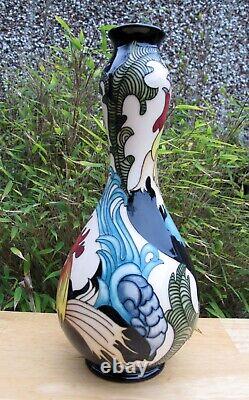 Moorcroft Rooster Forme Vase 70/11 Limited Edition 36/50 First Quality Prix De Vente Conseillé 640 £