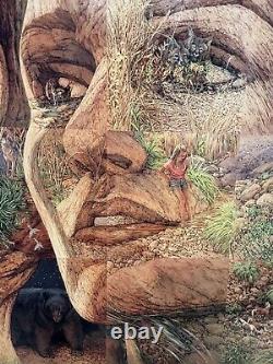 NOUVELLE CONDITION Bev Doolittle Terre est ma mère Édition limitée Lithographie Imprimer