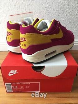 Nike Air Max 1 Une Dynamique Berry 9,5 Eu 43 Uk 8.5 Forme Og Qs Limited Edition