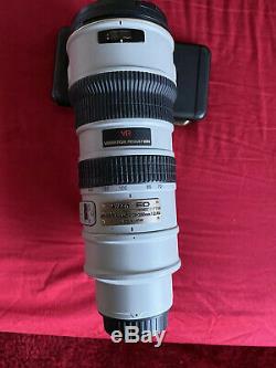 Nikon Ed Afs Vr Nikkor 70-200 F 2.8 Limited Edition Rare! Gris Mint Condition