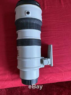 Nikon Ed Afs Vr Nikkor 70-200 F 2.8 Limited Edition Rare! Gris Mint Condition