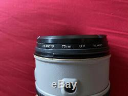 Nikon Ed Afs Vr Nikkor 70-200 F 2.8 Limited Edition Rare! Gris Mint Condition