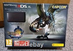 Nintendo 3DS XL Monster Hunter 3 Édition Limitée Bundle Boîte en Excellent État