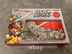 Nintendo 3ds LL Super Smash Bros Limited Edition Japon Ver. Excellent État