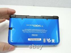 Nintendo 3ds XL Pokemon X Y Blue 4 Go Console Avec Boîte De Travail En Bon État