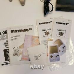 Nintendo 64 Console Limited Edition Gold Controller Très Bon État